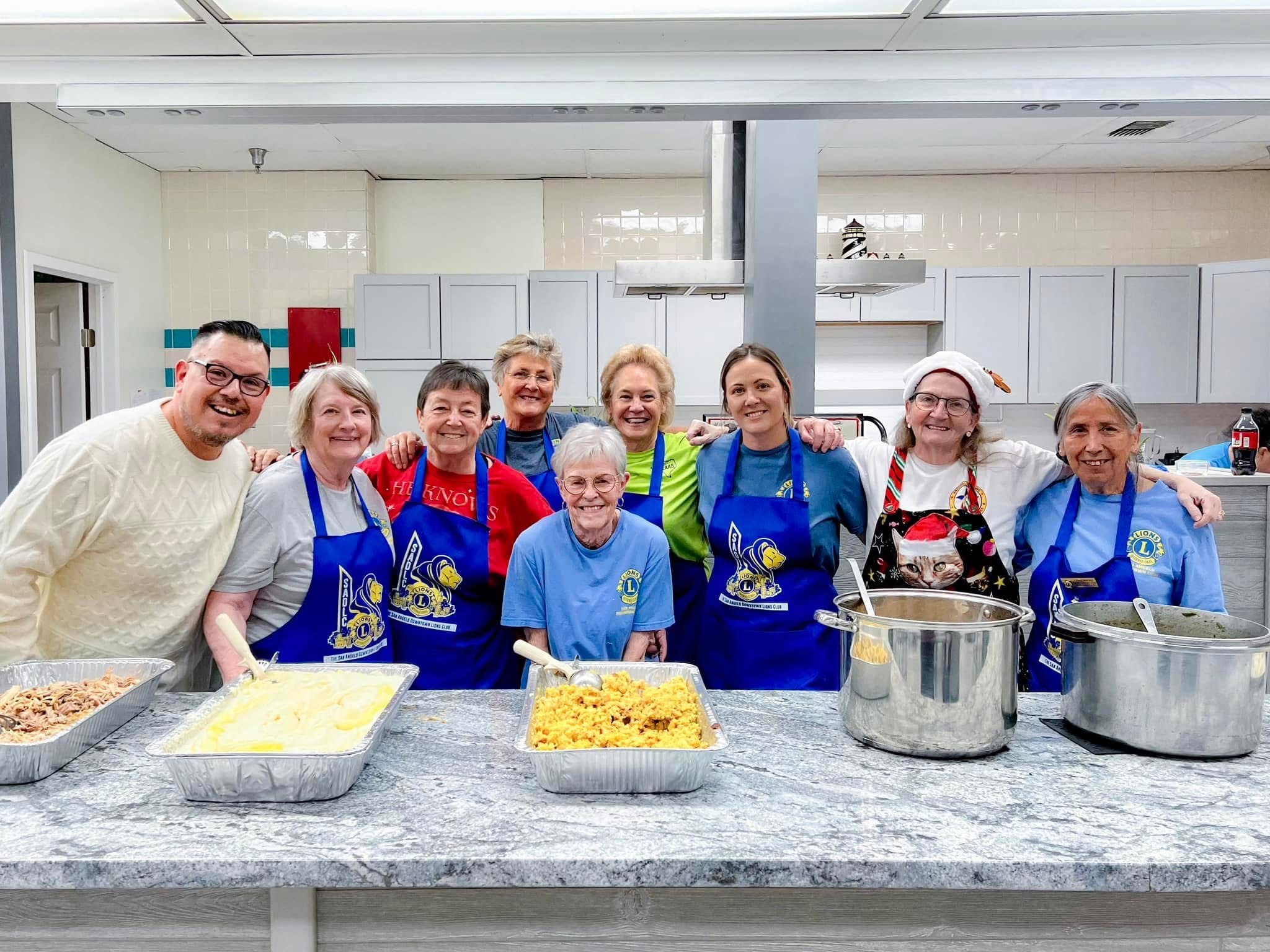 Providing hot meals